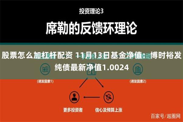 股票怎么加杠杆配资 11月13日基金净值：博时裕发纯债最新净值1.0024